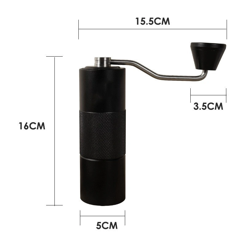 Portable Commercial Manual Stainless Steel Espresso Hand Coffee Grinder