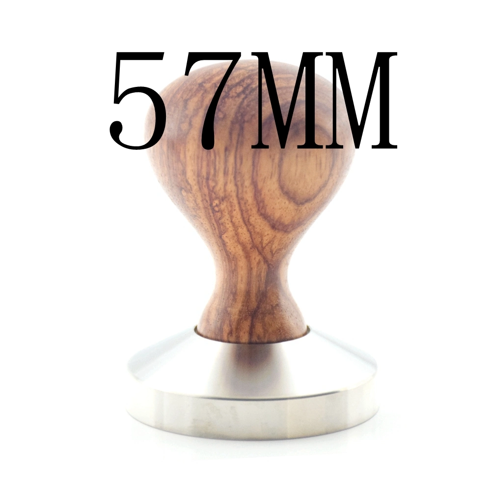 Wooden Handle Coffee Tamper 49.5mm Coffee Tamper Wood Coffee Accessories